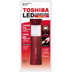 TOSHIBA 2-way LED TORCH KFL-403L(R) C BP red φακος