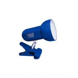 Active Jet AJE-CLIP Φωτιστικό Γραφείου με Σπαστό Βραχίονα και Κλιπ σε Μπλε Χρώμα