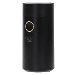 Adler Ηλεκτρικός Μύλος Καφέ 150W με Χωρητικότητα 75gr Μαύρος