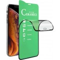 Ceramic Nano Flexi Full Face Tempered Glass Black (iPhone 13)