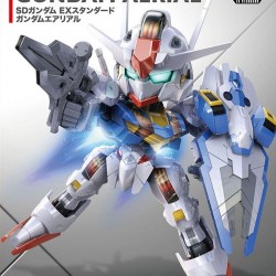 SD EX-STANDARD GUNDAM AERIAL  XVX-016  white/blue