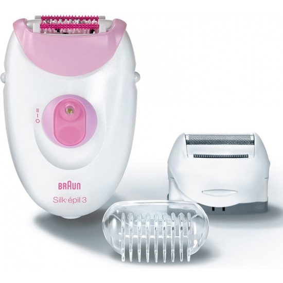 Braun Silk Epil 3 Αποτριχωτική Μηχανή Epilator για Σώμα SE3270/12