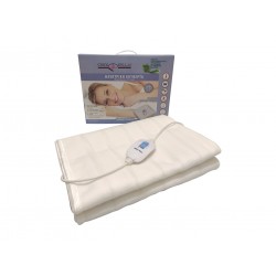 Chios Hellas Sleep Warm Μονό Ηλεκτρικό Υπόστρωμα Πλενόμενο Λευκό 60W 80x150εκ.