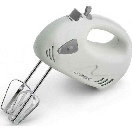 Esperanza EKM007E mixer Hand mixer Gray, White 150 W