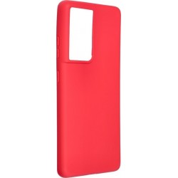 Forcell Soft Back Cover Σιλικόνης Κόκκινο (Galaxy S21 Ultra 5G)