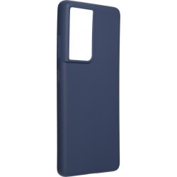 Forcell Soft Back Cover Σιλικόνης Μπλε (Galaxy S21 Ultra 5G)