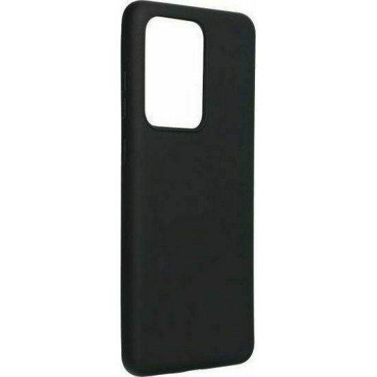 Forcell Soft Back Cover Σιλικόνης Μαύρο (Galaxy S21 Ultra 5G)
