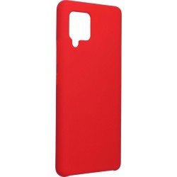 Forcell Back Cover Σιλικόνης Κόκκινο (Galaxy A42)