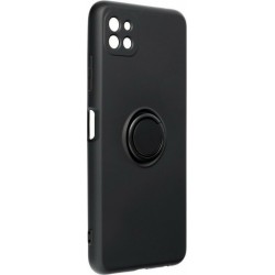 Forcell Back Cover Σιλικόνης Μαύρο (Galaxy A22 5G)