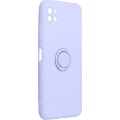 Ring Back Cover Σιλικόνης Μωβ (Galaxy A22 5G)