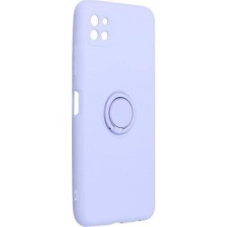 Ring Back Cover Σιλικόνης Μωβ (Galaxy A22 5G)