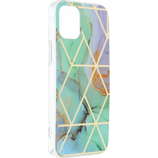 Forcell Marble Cosmo Back Cover Σιλικόνης Πολύχρωμο Design 03 (iPhone 12 mini)