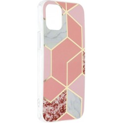 Forcell Marble Cosmo Back Cover Σιλικόνης Design 02 (iPhone 12 / 12 Pro)