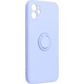 Forcell Silicone Ring Back Cover Σιλικόνης Violet (iPhone 11)