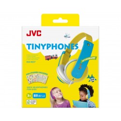 JVC HA-KD7 Ενσύρματα On Ear Παιδικά Ακουστικά Κίτρινα