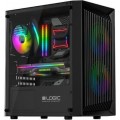 LOGIC ATOS ARGB Mini USB 3.0 enclosure black