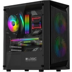 LOGIC ATOS ARGB Mini USB 3.0 enclosure black