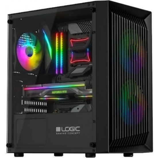 LOGIC ATOS ARGB Mini USB 3.0 enclosure black