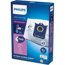 Philips Σακούλες Σκούπας 3τμχ Συμβατή με Σκούπα Philips
