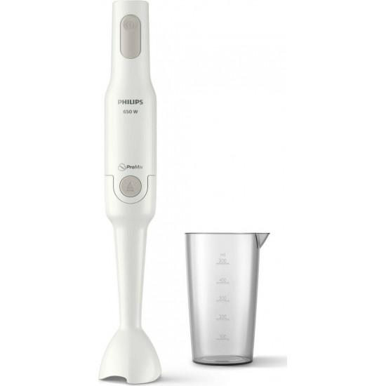 Philips promix Ραβδομπλέντερ με Πλαστική Ράβδο 650W Λευκό