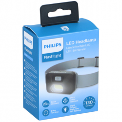PHILIPS pealamp 130Lm - Φακός κεφαλής LED της Philips  black