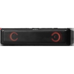 Rebel Comp Soundbar Ηχεία Υπολογιστή 2.0 με Ισχύ 6W σε Μαύρο Χρώμα