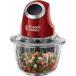 Russell Hobbs 24660-56  Multi 200W  red color glass bowl