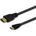 Cable Savio HDMI Mini - HDMI 1.5m black (SAVIOCL09)