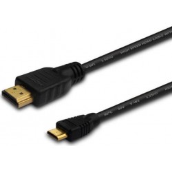 Cable Savio HDMI Mini - HDMI 1.5m black (SAVIOCL09)