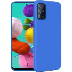 Forcell SILICONE LITE Case for SAMSUNG Galaxy A51 blue