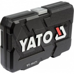 Yato YT-14471 mechanics tool set black case