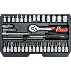 Yato YT-14471 mechanics tool set black case