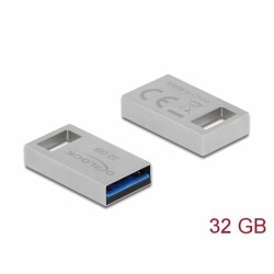 DeLOCK USB 3.2 Gen 1 Speicherstick 32 GB - Metallgehäus USB flash drive Μεταλλικό