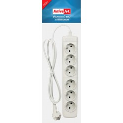Activejet 6GNU - 3M - S power strip with cord