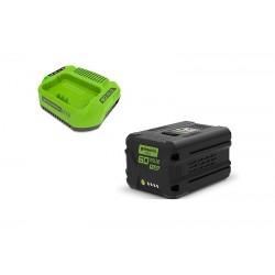 60V 4Ah battery pack + 2A charger Greenworks GSK60B4 - 2933807