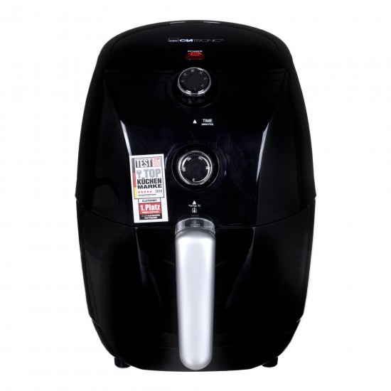 Clatronic FR 3698 H Hot air fryer 1.5 L Single Black Stand-alone 900 W