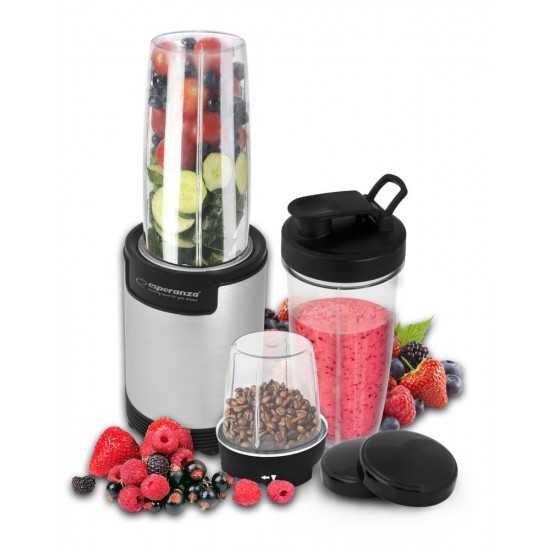 Esperanza EKM030 Nutri blender / Personal blender 9in1 900W Silver