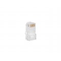 LANBERG NETWORK PLUG RJ45 (8P8C) CAT.5E UTP 100PCS  λευκο