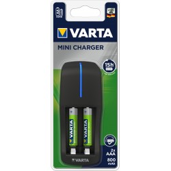 Varta Mini Charger 800 mAh black