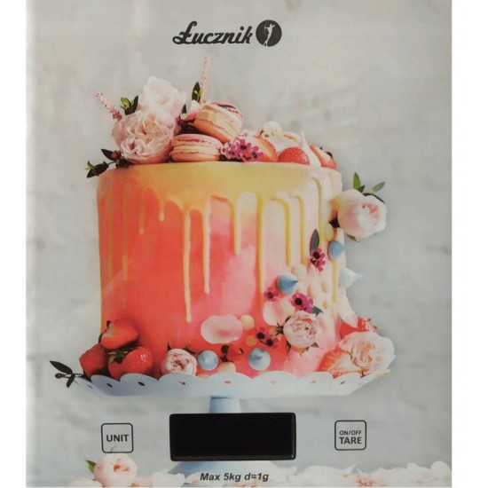 Łucznik PT-852 EX Electronic kitchen scale wedding cake  πολύχρωμο