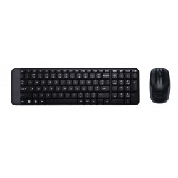 Logitech G MK220 keyboard RF Wireless QWERTY US International Black