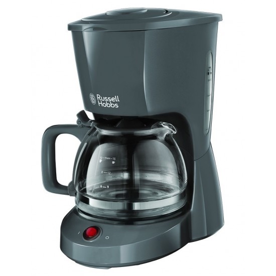 RUSSELL HOBBS Textures Grey 22613-56 Drip coffee maker 1.25 L Charcoal