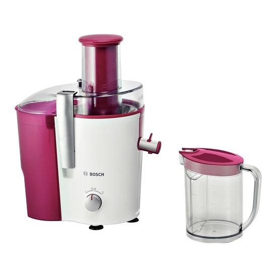 Bosch MES25C0 juice maker Centrifugal juicer Cherry,Transparent,White 700 W
