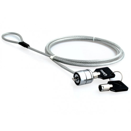 NATEC LOBSTER KEY cable lock Metallic 1.8 m