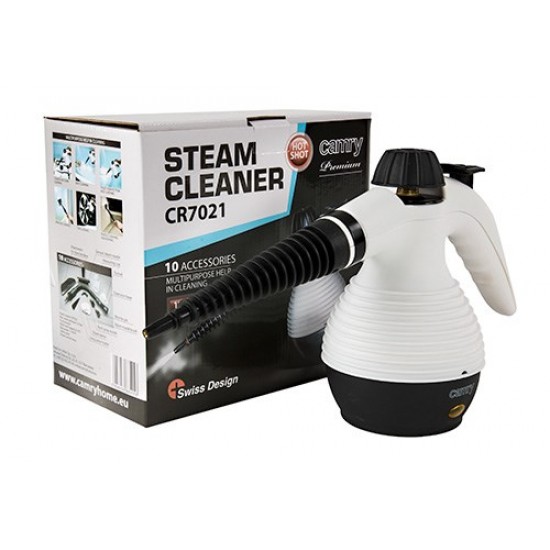 Camry CR 7021 Portable steam cleaner 0.35 L Black,White 1500 W