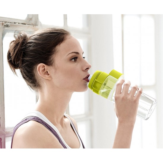 Brita Fill&Go Vital Water filtration bottle Green,Transparent 0.6 L