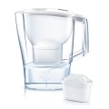 Brita Aluna Κανάτα Σερβιρίσματος Πλαστική White με Φίλτρο 3500ml