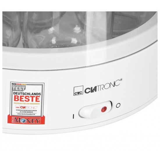 Clatronic JM 3344 yogurt maker 1.1 L 14 W