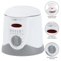 Clatronic FFR 2916 fryer 1 L Single White Stand-alone