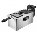 Clatronic FR 3587 Deep fryer 3 L Single Black,Stainless steel Stand-alone 2000 W